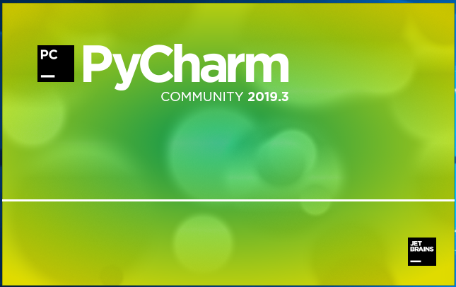 Pycharm sedang berjalan