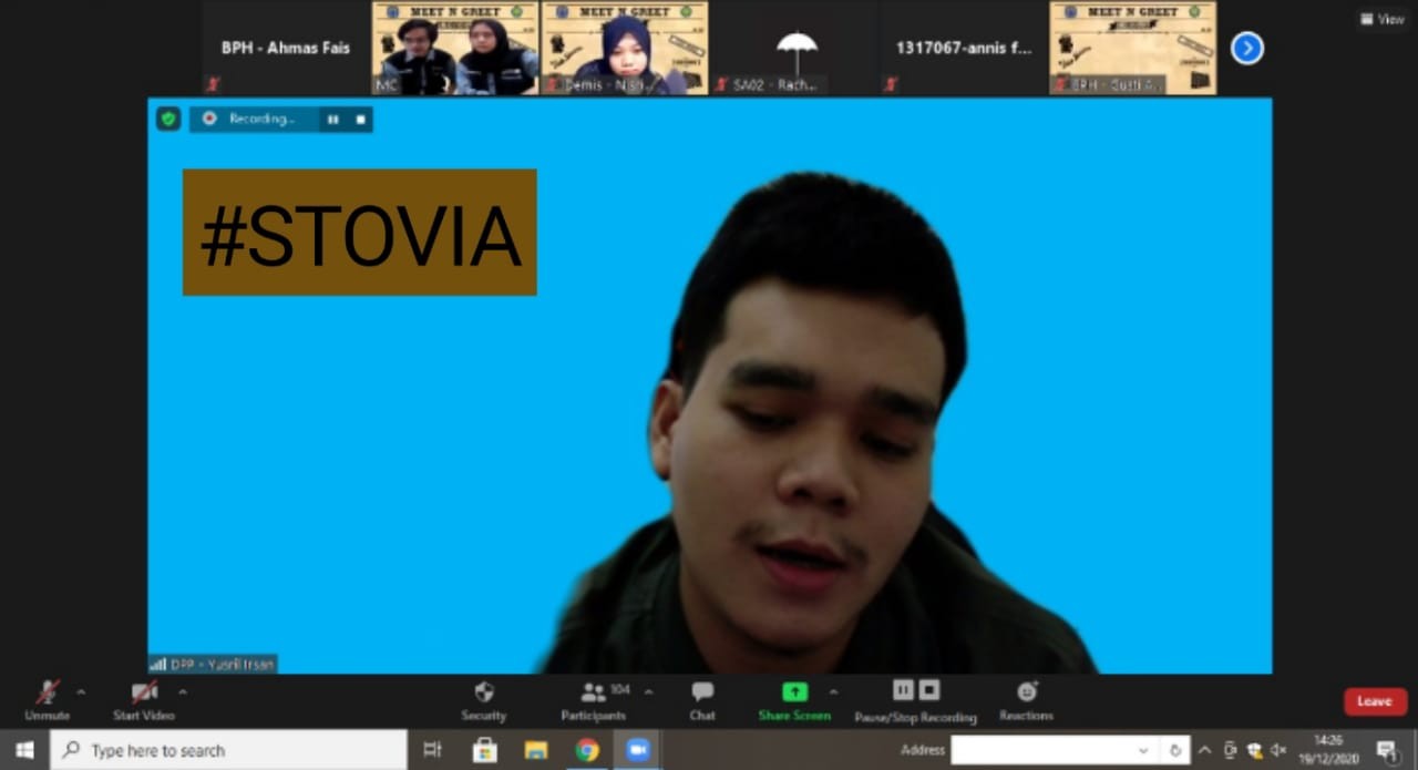 Meet and Greet ”STOVIA” 2020