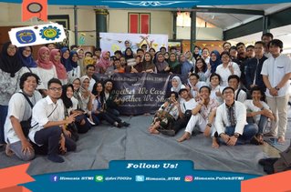 kebersamaan HIMASIS dengan adik-adik panti asuhan rumah piatu muslim