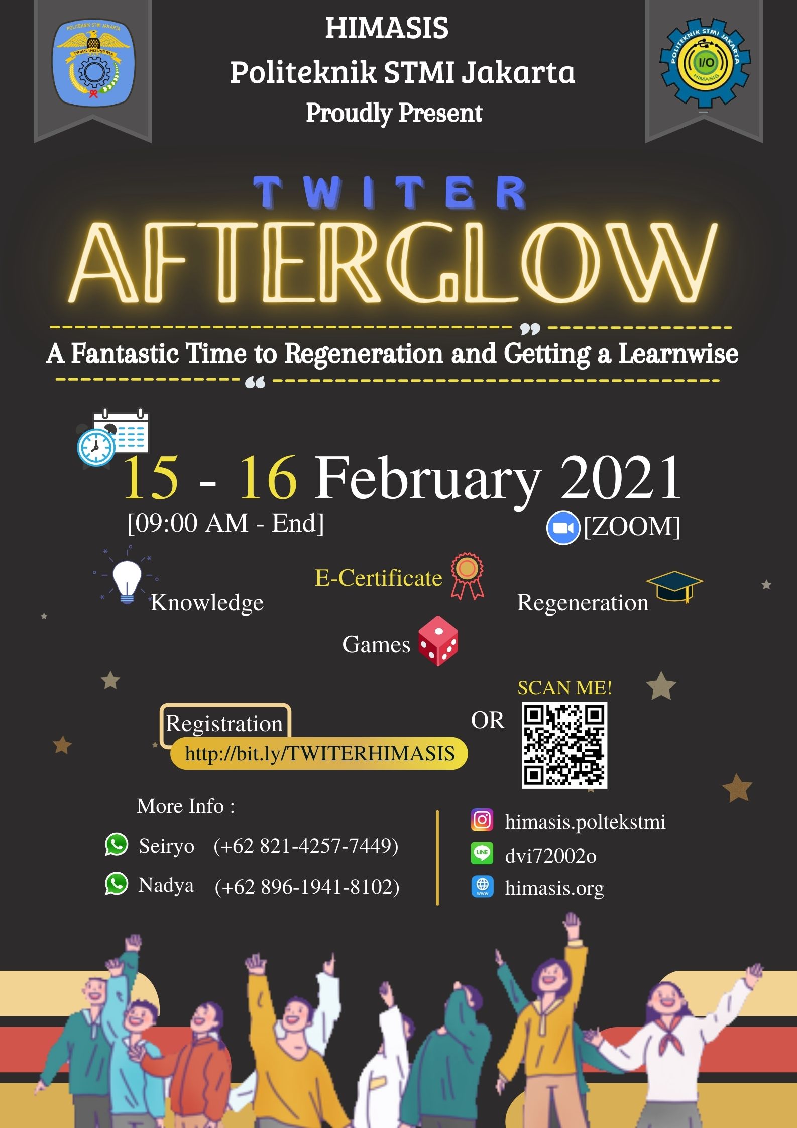 Let’s Go Join on Twiter ”AFTERGLOW”