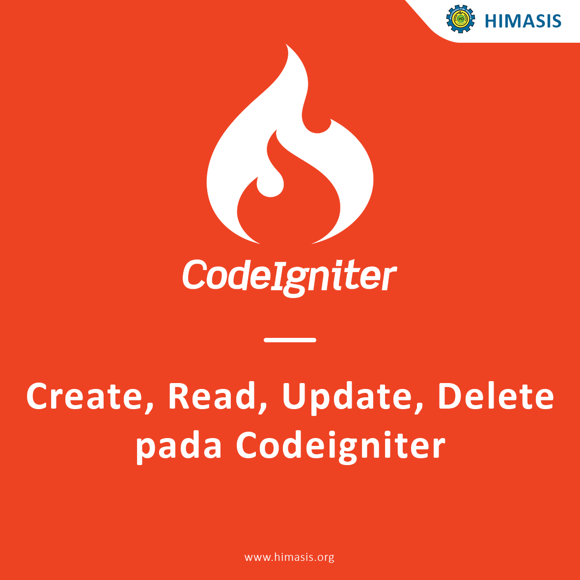 Create, Read, Update, Delete pada Codeigniter