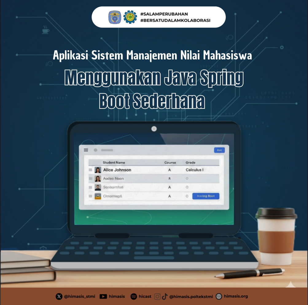 Aplikasi Sistem Manajemen Nilai Mahasiswa dengan Menggunakan Java Spring Boot Sederhana