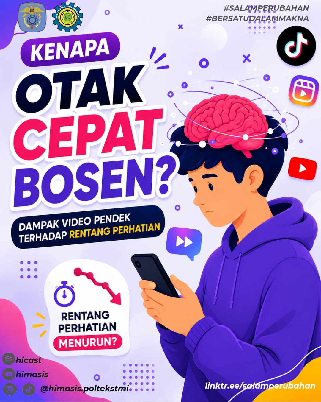 Kenapa Otak Cepat Bosen? Dampak Video Pendek terhadap Rentang Perhatian