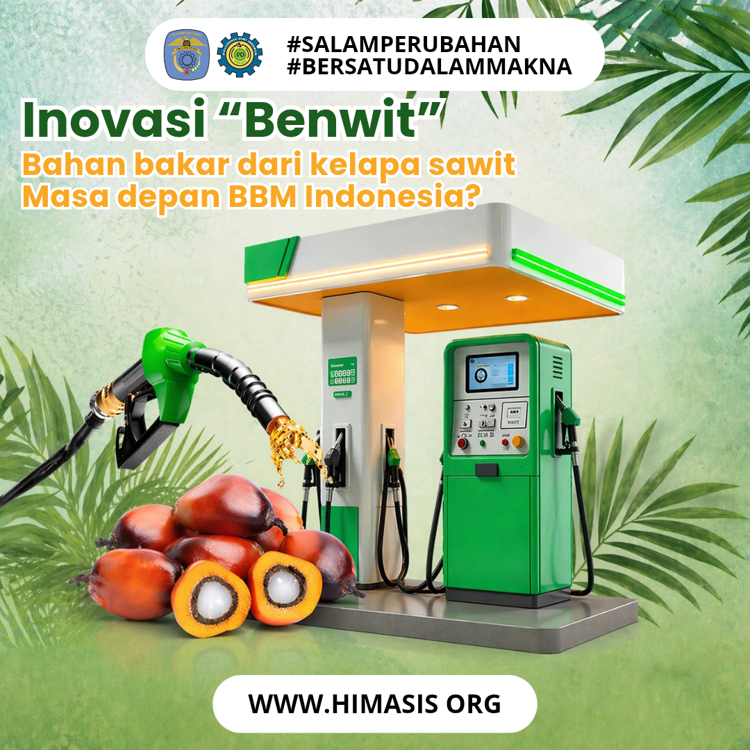 Inovasi "Benwit" bahan bakar dari kelapa sawit, apakah akan menjadi masa depan BBM Indonesia?